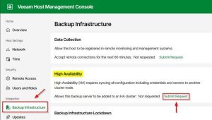 How to Configure the Veeam High Availability Cluster in v13