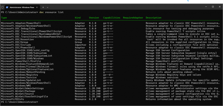 Microsoft DSC v3.2.0 Guide for System Admins