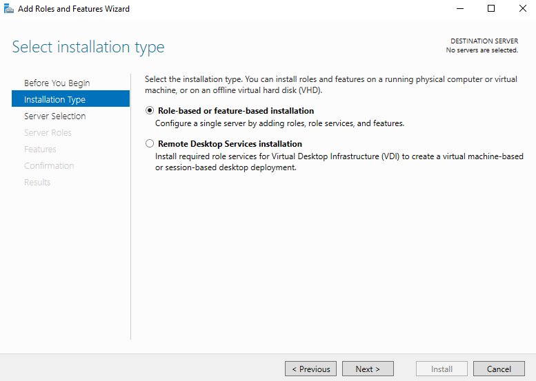 Windows Server Manager or DFS Management wizard screenshot used in the DFS Replication configuration steps.
