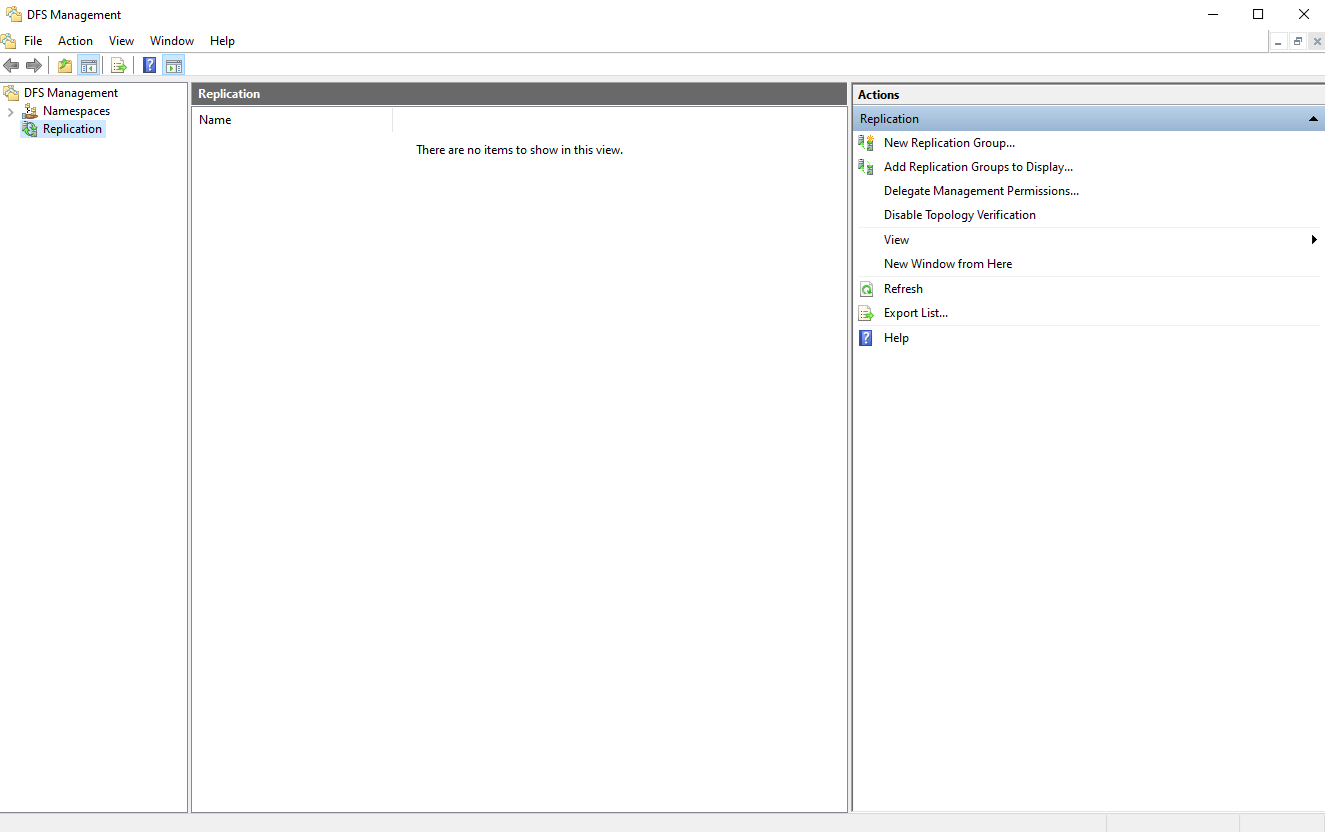 Windows Server Manager or DFS Management wizard screenshot used in the DFS Replication configuration steps - img Windows Server Manager or DFS Management wizard screenshot used in the DFS Replication configuration steps.