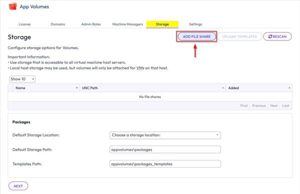 Add File Share - img Add File Share