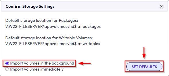 Set Defaults - img Set Defaults
