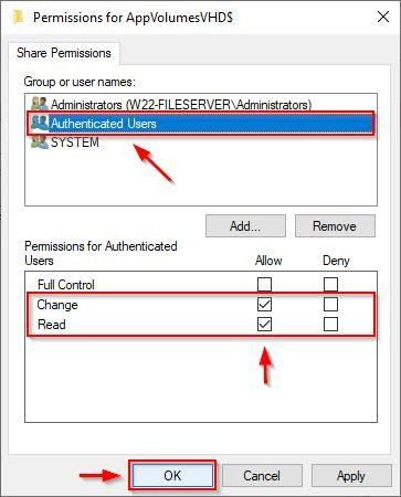 Share Permissions