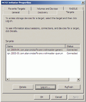 starwind iscsi initiator