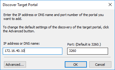 dicover second target portal node1