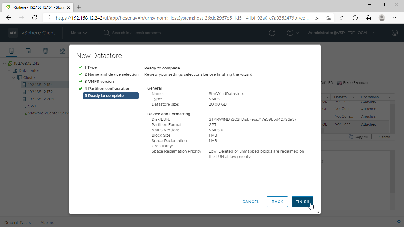 StarWind SAN & NAS Free