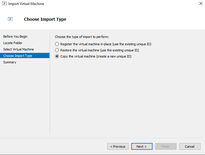 Import Virtual Machine | Choose Import Type-img Import Virtual Machine | Choose Import Type