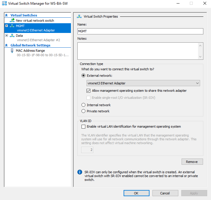 Virtual Switch Manager for WS-BA-SW-img Virtual Switch Manager for WS-BA-SW