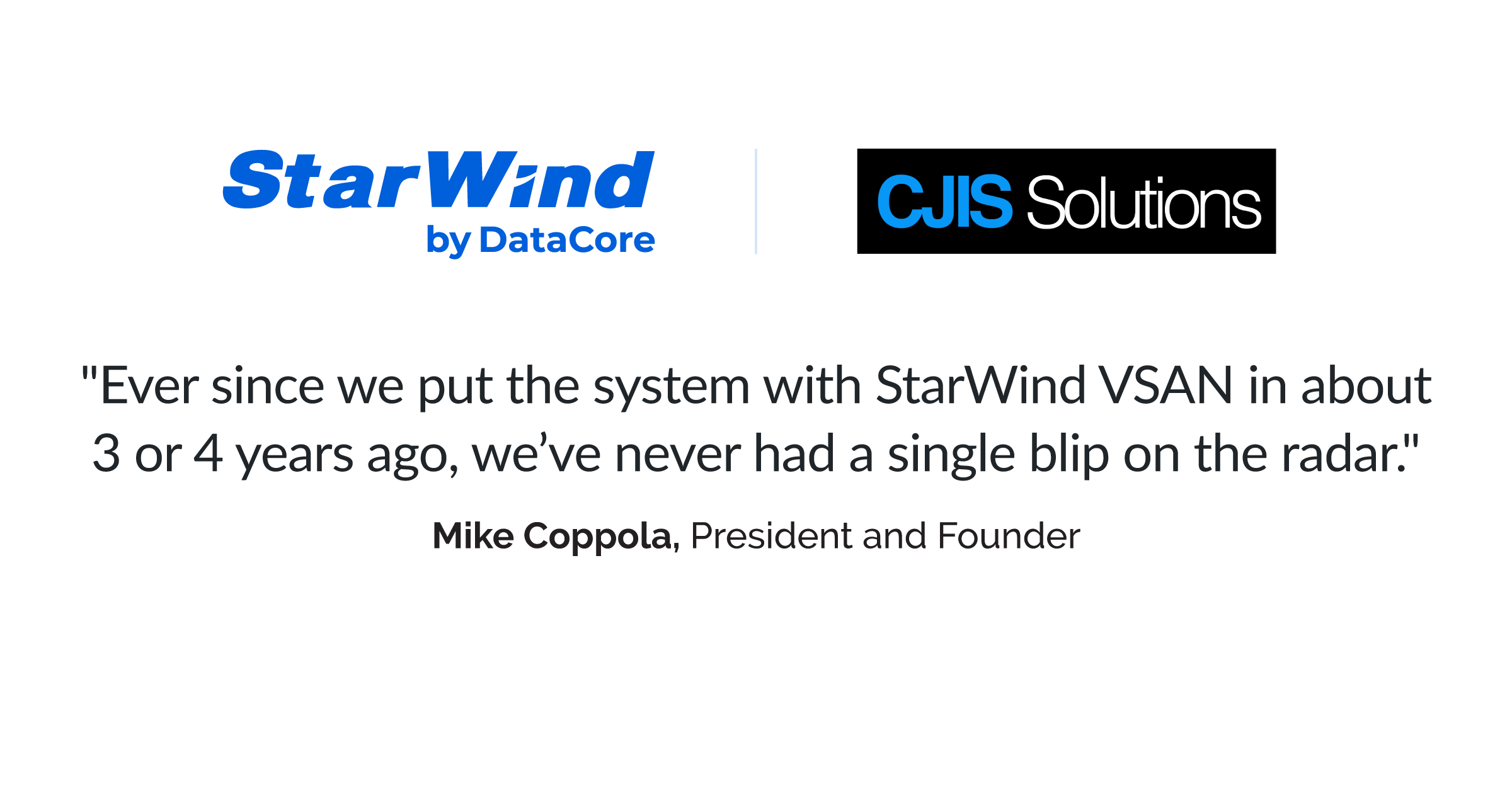 CJIS Solutions Replaces Unstable Storage with StarWind VSAN - Success ...